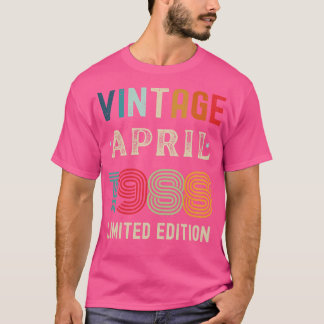 April Verjaardagscadeau 20 T-shirt