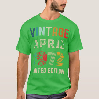 April Verjaardagscadeau 21 T-shirt