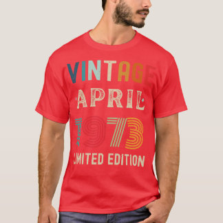 April Verjaardagscadeau 33 T-shirt