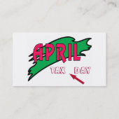 april - visitekaartje (Achterkant)