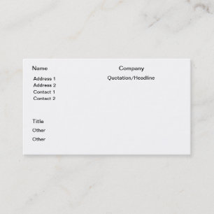 april - visitekaartje