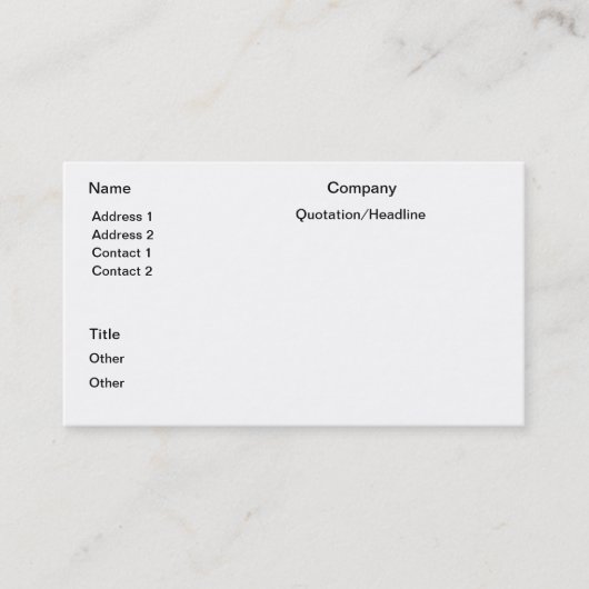 april - visitekaartje (Voorkant)