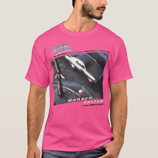 April Wine Band Blue Wine Cult T-shirt (Voorkant)