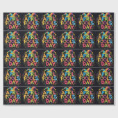 aprilgrappen cadeaupapier (Vlak)