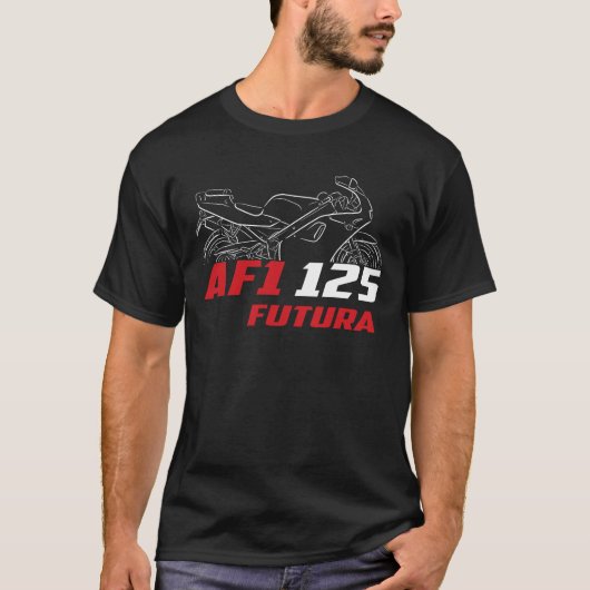 Aprilia AF1 125 Futura 1990-1991 T-shirt (Voorkant)