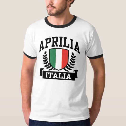 Aprilia Italia T-shirt (Voorkant)