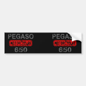 Aprilia Pegaso 650 Bumpersticker (Voorkant)