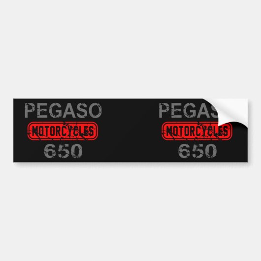 Aprilia Pegaso 650 Bumpersticker (Voorkant)