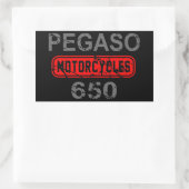 Aprilia Pegaso 650 Rechthoekige Sticker (Tas)