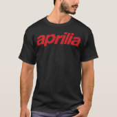 Aprilia Performance Motorcycle Racing T-shirt (Voorkant)