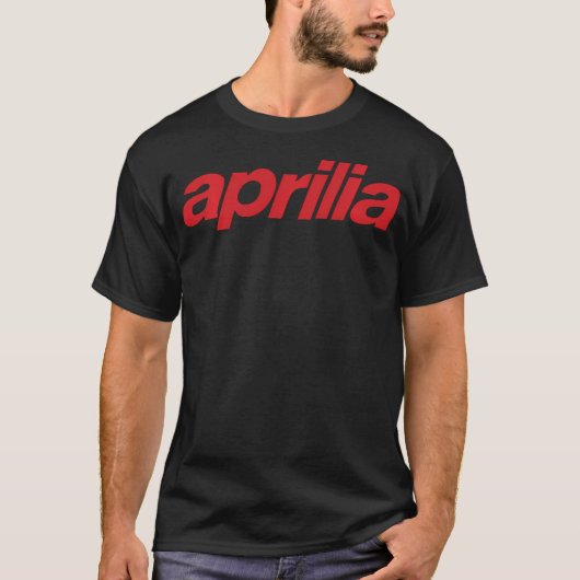 Aprilia Performance Motorcycle Racing T-shirt (Voorkant)