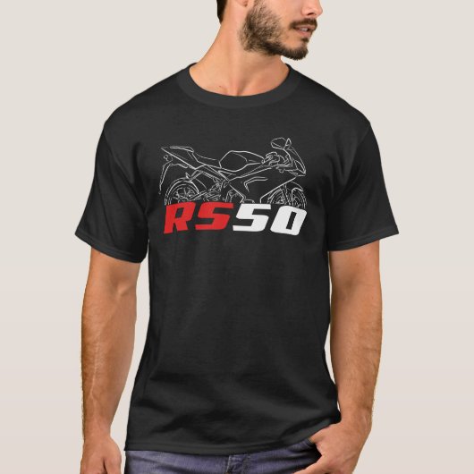 Aprilia RS 50 2006-2012 T-shirt (Voorkant)