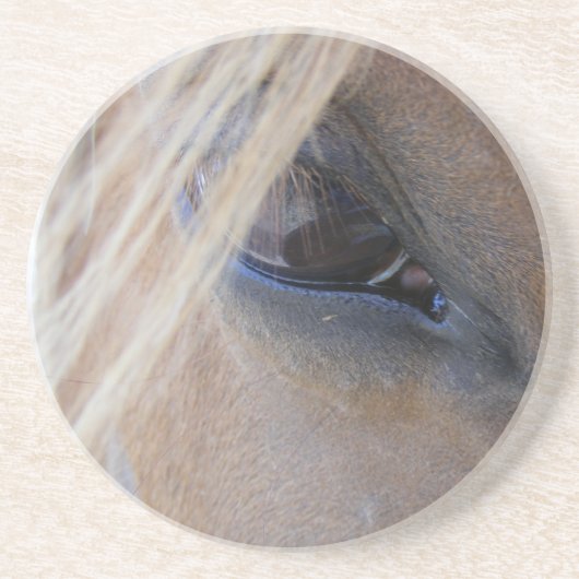 April's oog zandsteen onderzetter (Voorkant)