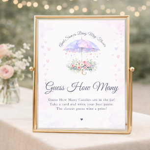 Aprilse Showers Brengen Mei Bloemen Raad Hoeveel Poster