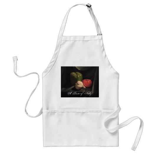 Apron "A Taste of Italy" Standaard Schort (Voorkant)