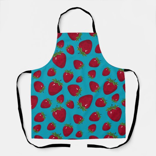 Apron aardbei schort (Voorkant)