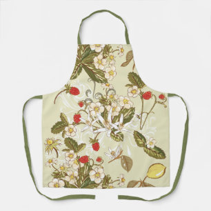 Apron aardbei schort