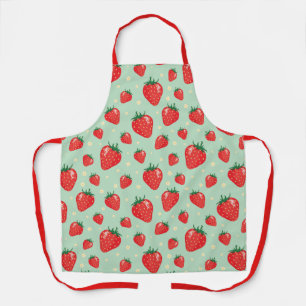 Apron aardbei schort