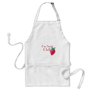 Apron aardbei standaard schort