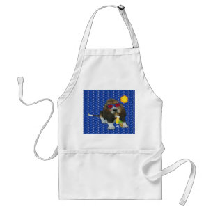 Apron Baby Basset Hound Summer Time Standaard Schort