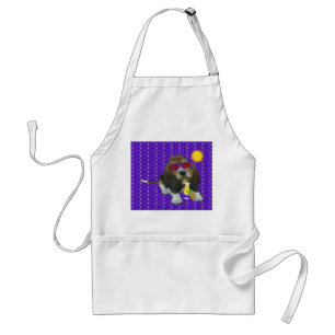 Apron Baby Basset Hound Summer Time Standaard Schort