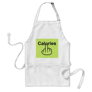 Apron Calories Flip Standaard Schort