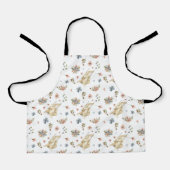 Apron Children (61 x 51 cm) - Rabbits Pattern Schort (Voorkant)