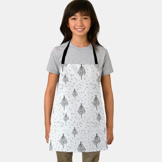 Apron Children (61 x 51 cm) - Tree Pattern Schort (Insitu)