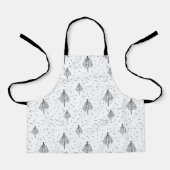 Apron Children (61 x 51 cm) - Tree Pattern Schort (Voorkant)