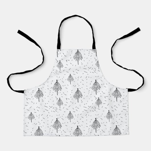 Apron Children (61 x 51 cm) - Tree Pattern Schort (Voorkant)