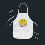 Apron Children Zeevie en Friends for Hanukkah Y Kinder Schort<br><div class="desc">Een Hanukkah Geel en Roze, het schort van kinderen. Dit "Zeevie and Friends" schort is een prachtig cadeau voor elk kind dat deze Chanoeka heeft. Gebruik het voor het bakken, het ambachten of het spel om de dag van een kind te maken! Personaliseer door tekst te schrappen, en uw toe...</div>