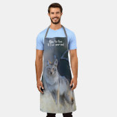 Apron Coyote (large) Schort (Gedragen)