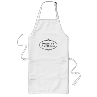Apron "Cruel Mistress" Lang Schort