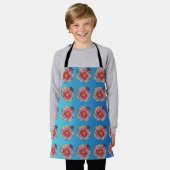 Apron ECC,DELANTAL FLORIADO Schort (Gedragen)