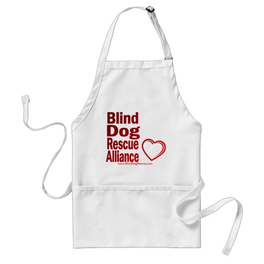 Apron for Blind Dog Rescue Alliance Standaard Schort (Voorkant)