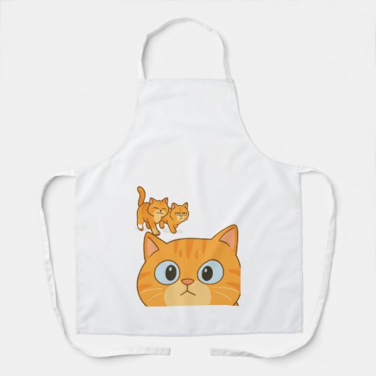 Apron for Cat lovers Schort (Voorkant)