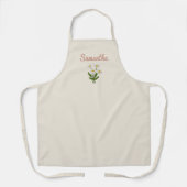 Apron for Women with Daisies Schort (Voorkant)