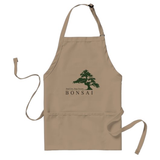 Apron gemaakt voor Bonsai-liefhebbers Standaard Schort (Voorkant)