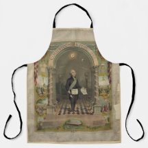 Apron - George Washington als Freemason