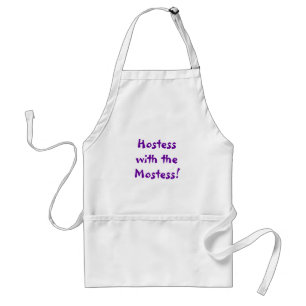 APRON Hostess met de Mostess! Standaard Schort