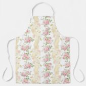 Apron in Paulette Toile Stripe in buttercup Schort (Voorkant)