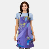 Apron in Sparkler Design Schort (Gedragen)