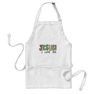 Apron/Jesus Love Standaard Schort