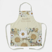 Apron, land Floral Women's Name Schort (Voorkant)