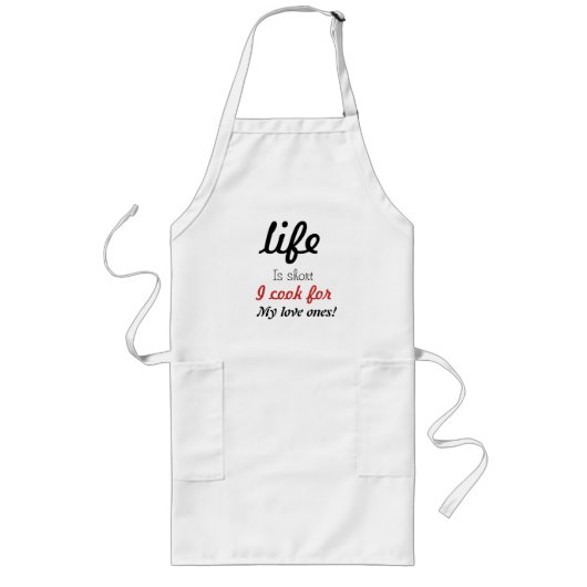 Apron Lang Schort (Voorkant)