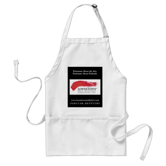 Apron-LowerTown Arts District Association Standaard Schort (Voorkant)