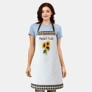 Apron Market Fresh Sunflower Schort