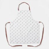 Apron Medium (66x76,2 cm) - Candy Cane Pattern Schort (Voorkant)