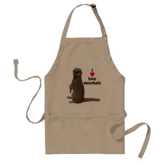Apron "Meerkats " Standaard Schort
