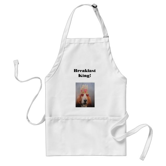 Apron met Basset Hound King Standaard Schort (Voorkant)